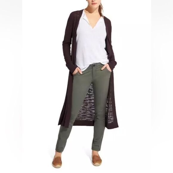 Athleta Maven Long Wrap Size XXS in Shale Gray Cardigan - Picture 1 of 8
